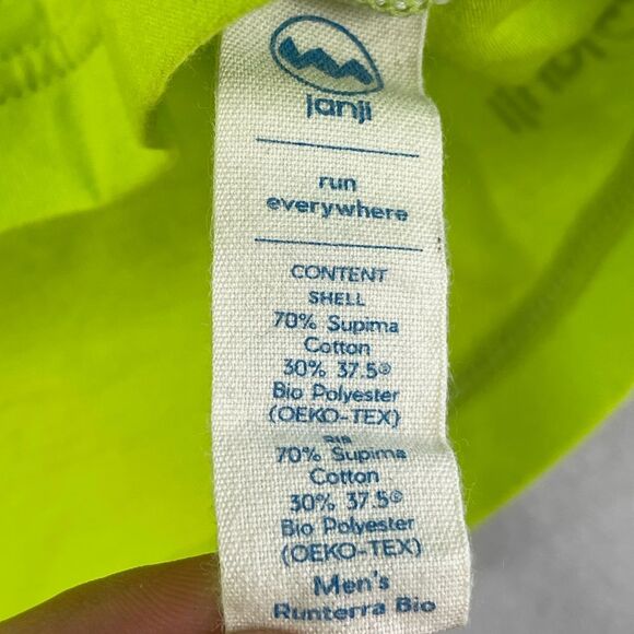 janji x YAiKEL T-Shirt Mens Large RUNTERRA BIO Long Sleeve Graphic Running Tee - Picture 7 of 10